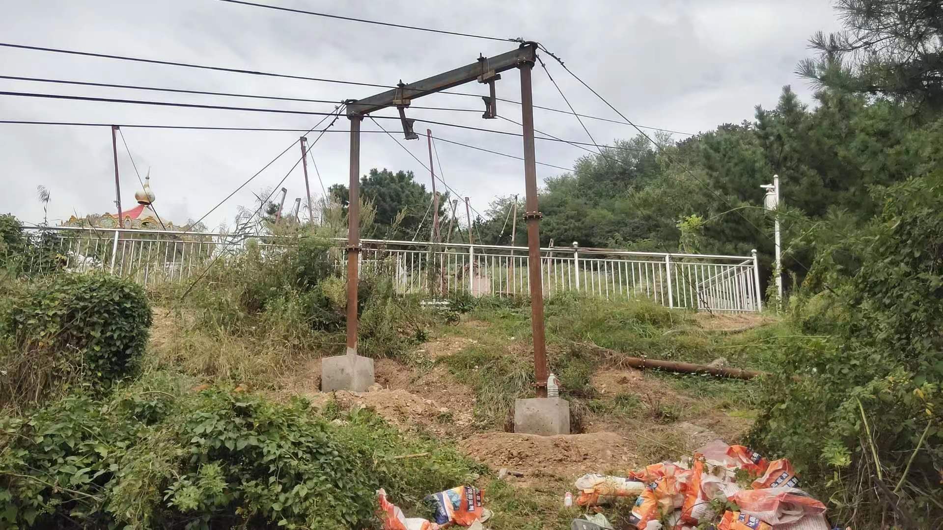 马鞍山轻型索道安装